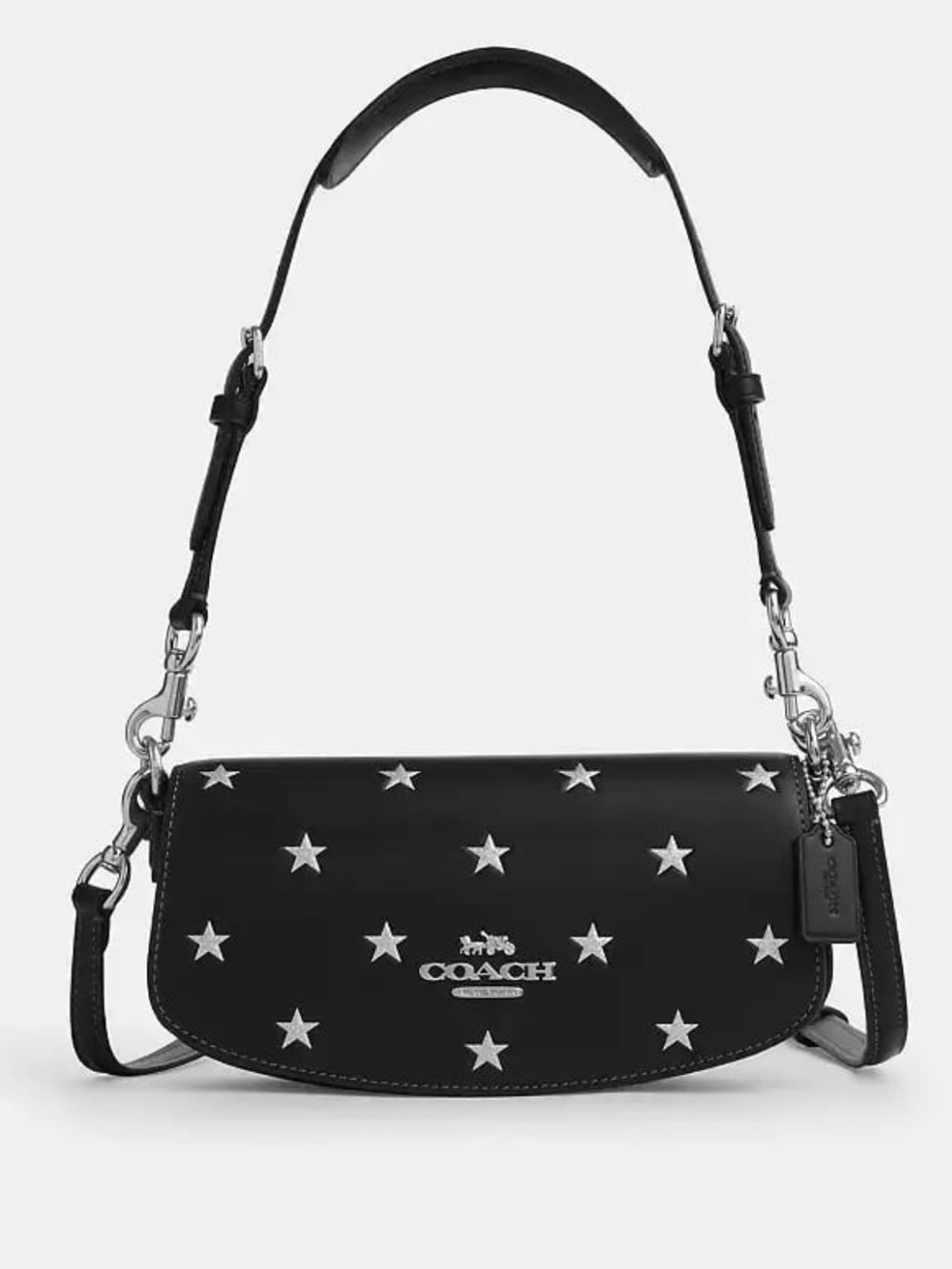 NWT Coach Andrea Small Shoulder Bag With Star Print cw305